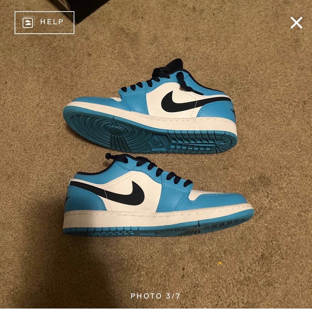 Jordan 1 low UNC